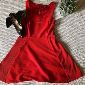 Express Red A Line Dress. Size Small